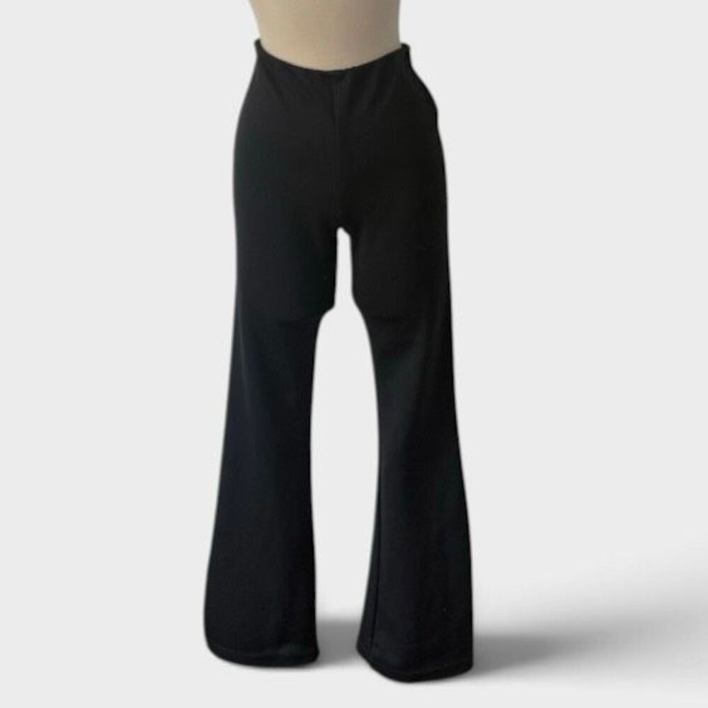 Vintage Joule Y2K Black Flare Bellbottom High Waisted Pants Small S